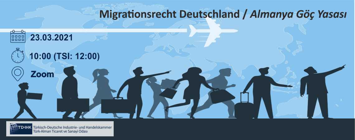 TD-IHK Zoom Web-Seminar:  Migrationsrecht Deutschland, Aktuelles aus der Praxis